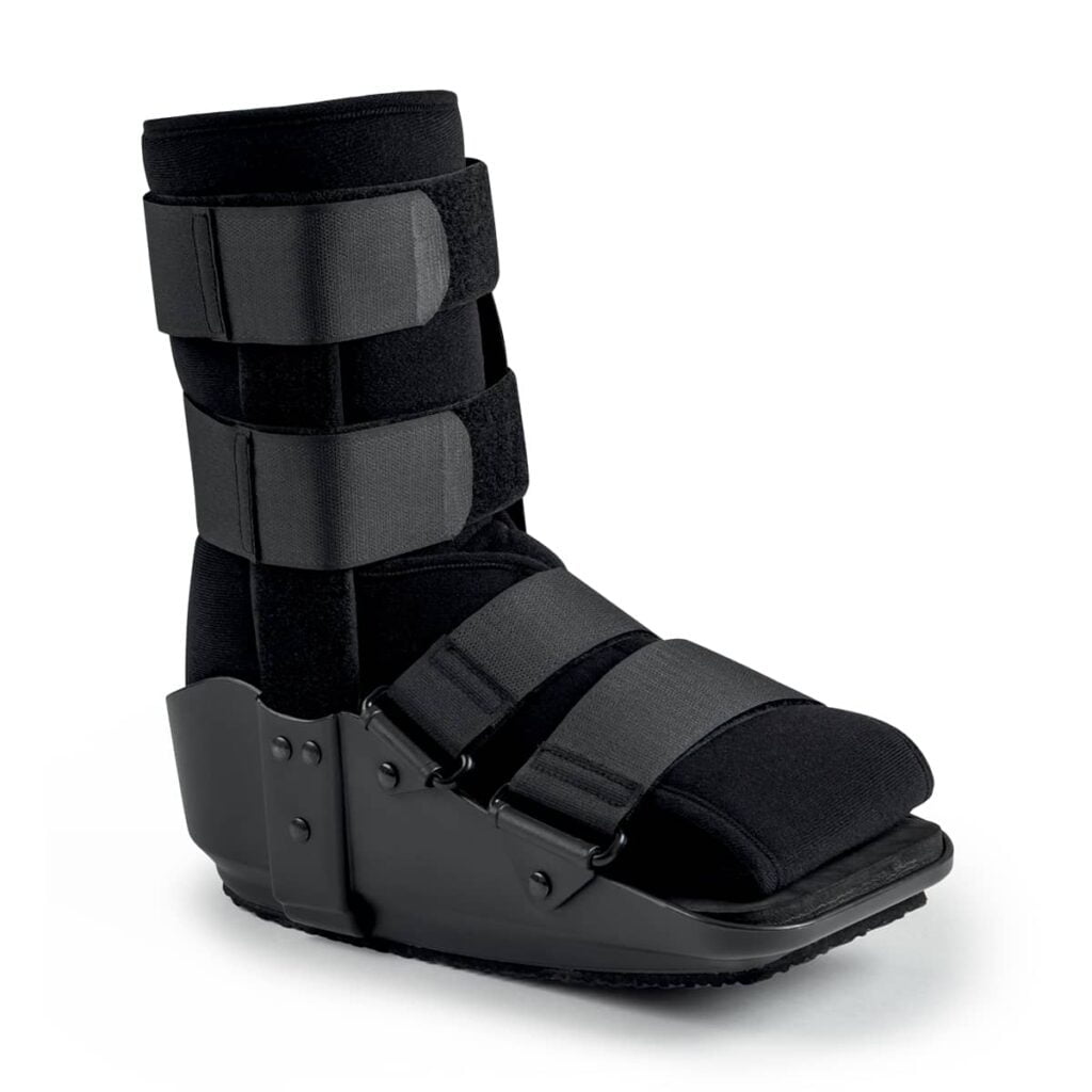 Chevillère ligamentaire, attelle de cheville ou botte de marche… Orliman