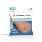 packaging tube protecteur gel et tissu orliman feetpad
