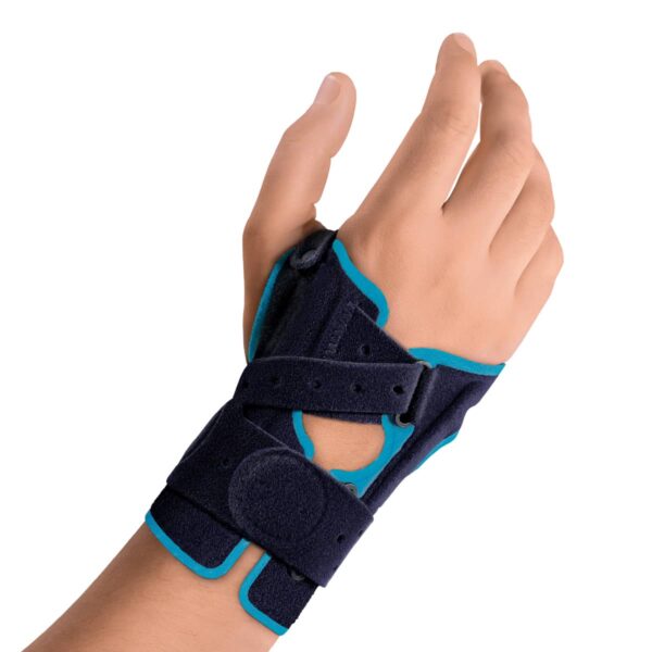 Attelle de poignet Mouv'N Fit Orliman, coloris bleu
