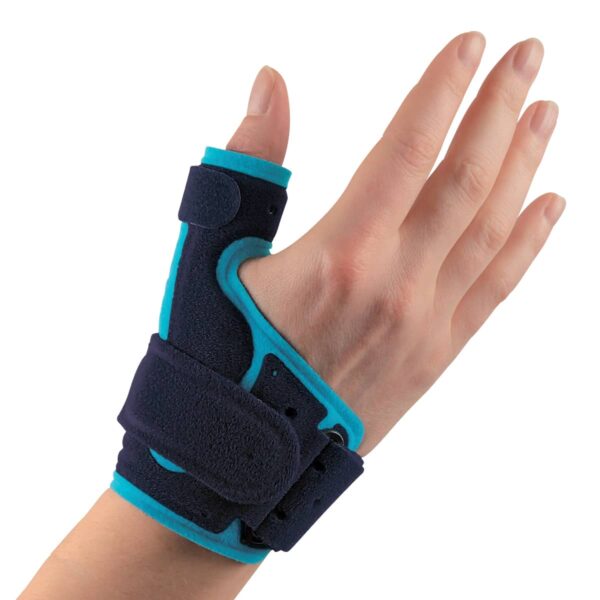 Attelle de pouce Mouv'N Fit Orliman, coloris bleu