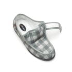 chaussures CHUT Quiberon ouverte damier gris-blanc orliman feetpad